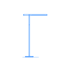 Furniture Floor Lamps Brazo Floor Lamp Line Tracing Svg Vector, Free Vectors File
